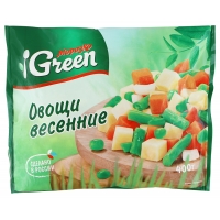 Овощи весенние Морозко Green замороженные, 400г