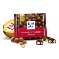 Шоколад Ritter Sport Темный шоколад с цельным лесным орехом 100 г